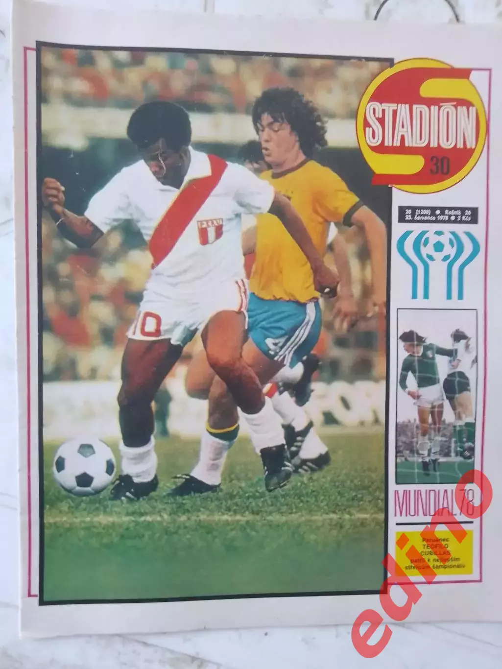 журнал стадион 1982 Асто Вилла 1