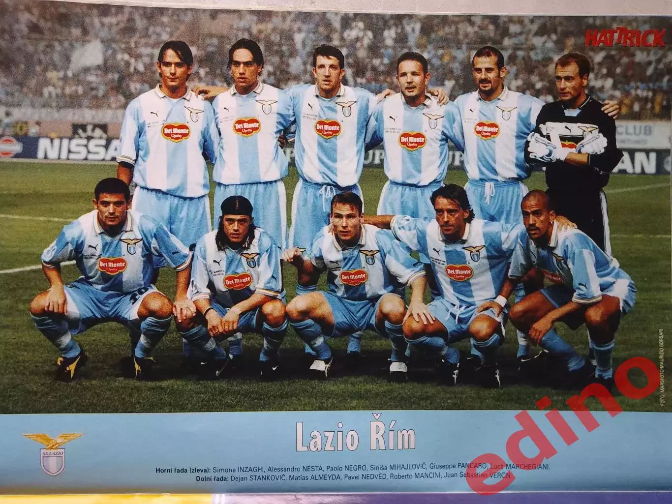 журнал hattrick 2000г. Лацио 1
