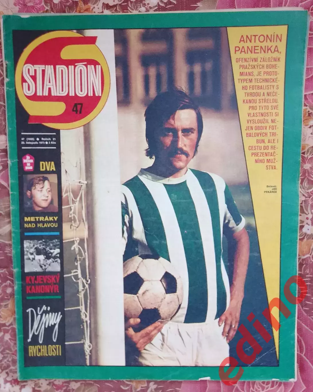 журнал стадион 47. 1973г. Базель