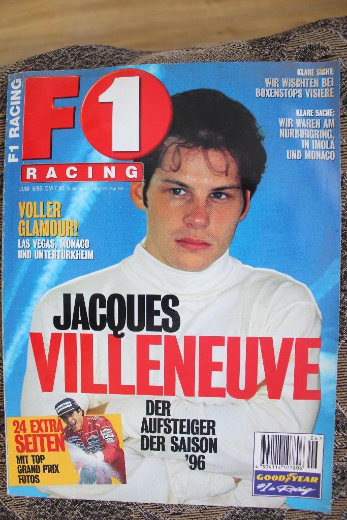 F1 RACING 6/96