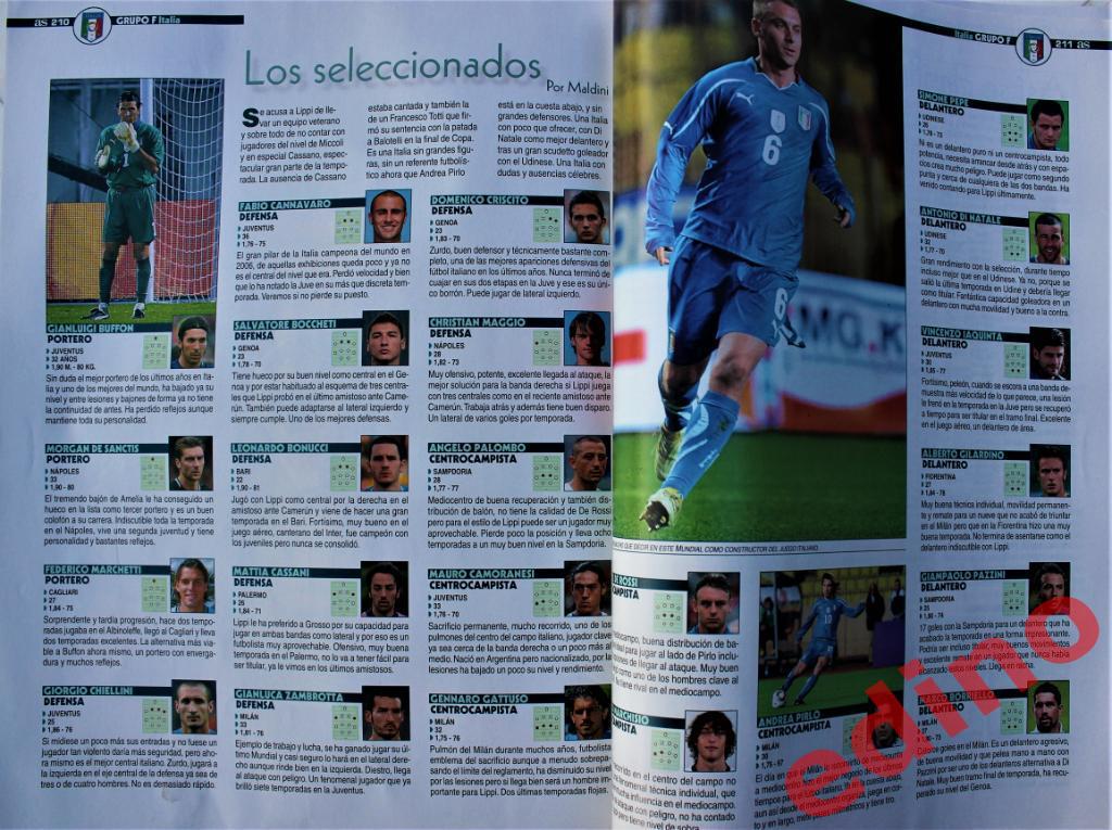 Испанский журнал AS Чемпионат Мира 2010г. 3
