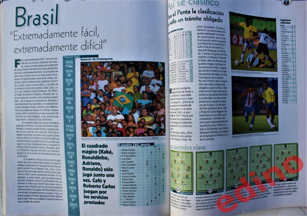 Испанский журнал AS Чемпионат Мира 2006г. 1