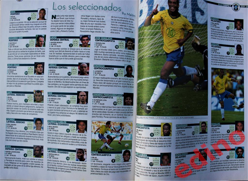 Испанский журнал AS Чемпионат Мира 2006г. 2