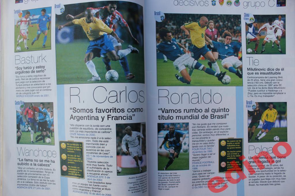 Испанский журнал AS Чемпионат Мира 2002г. 3