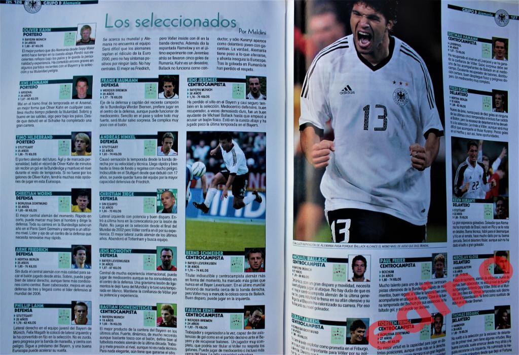 Испанский журнал AS Чемпионат Евpопы 2004г 1