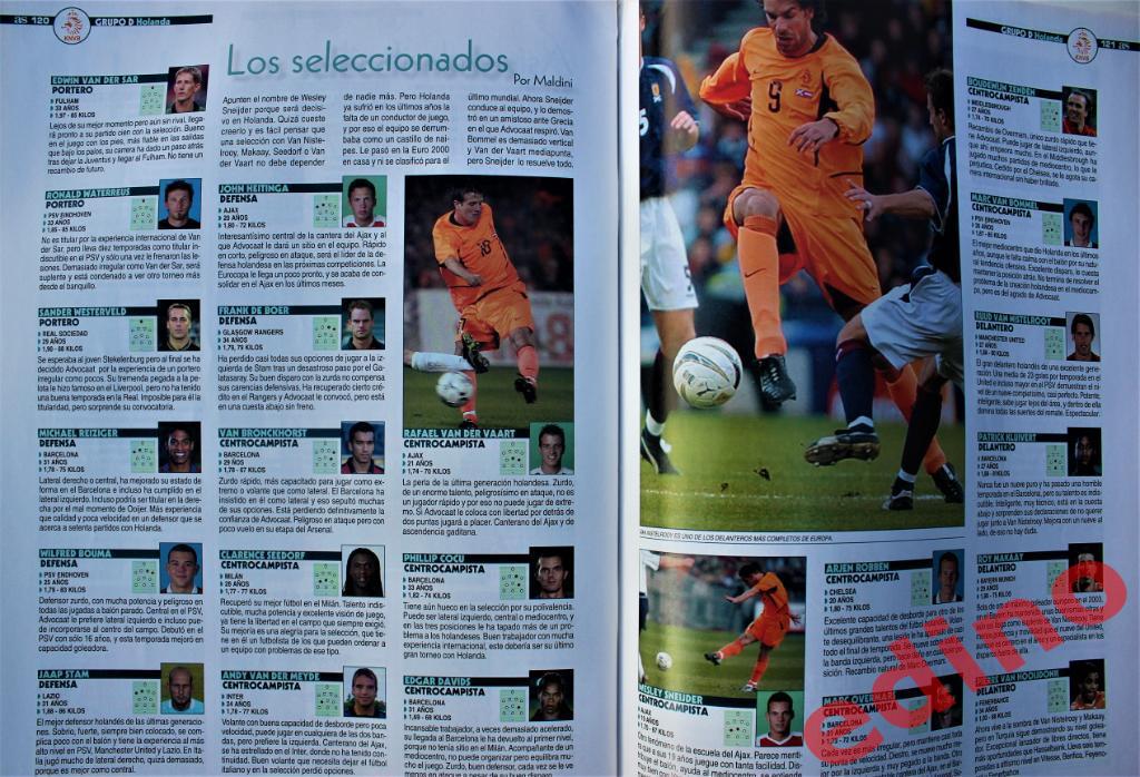 Испанский журнал AS Чемпионат Евpопы 2004г 4
