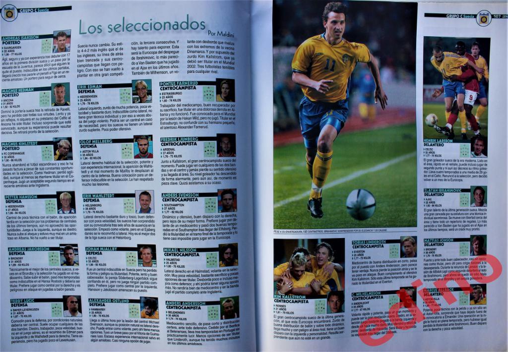 Испанский журнал AS Чемпионат Евpопы 2004г 5