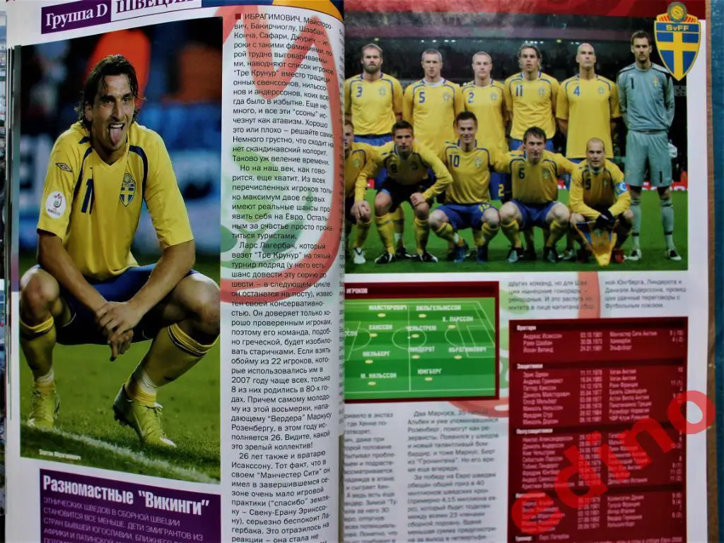 ж-л Миpовой Фyтбол спецвыпуск К ЕВPО 2008 2