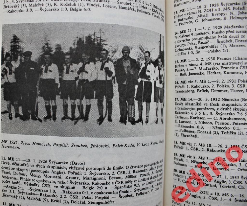 Малая энциклопедия Хоккея ЧССР из-во Олимпия Братислава 1986г 5