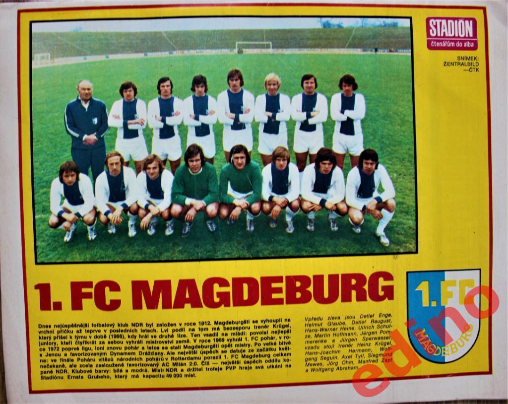 журнал Стадион 1974 г. Магдебург ГДР 1