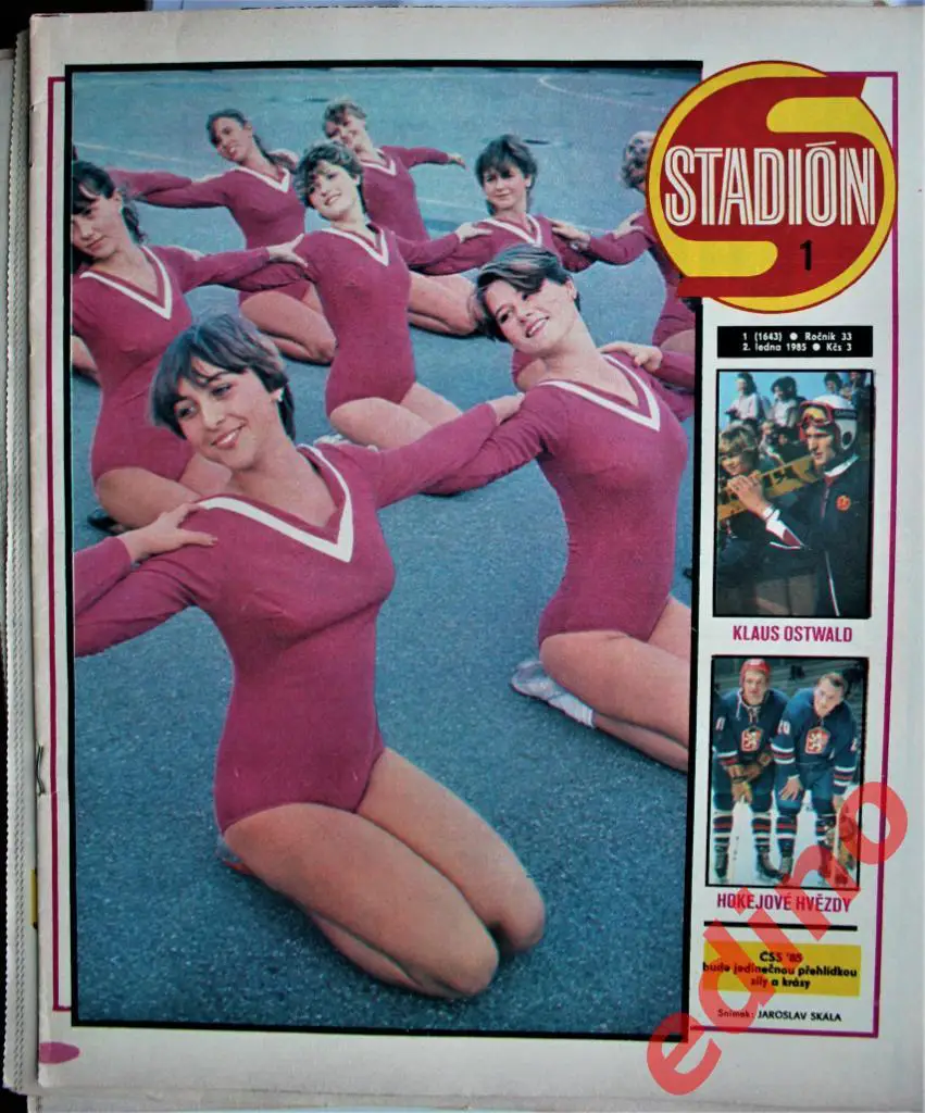 журнал Стадион 1985 г.