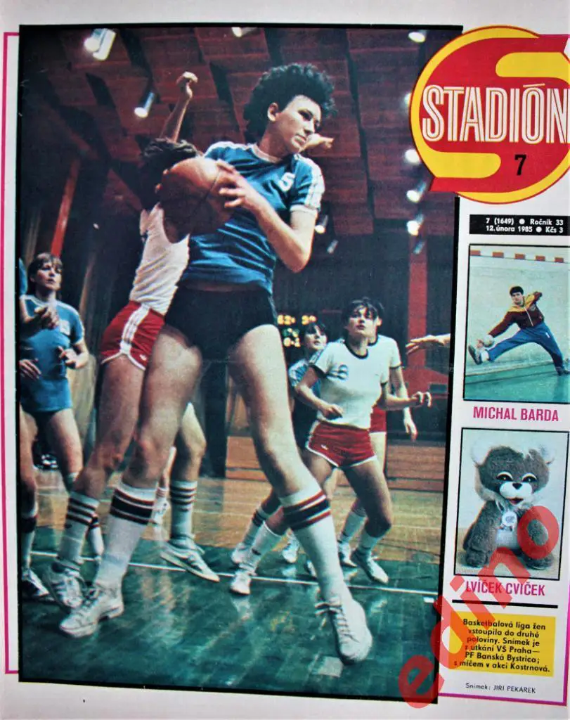 журнал Стадион 1985 г. ОСЕР Франция