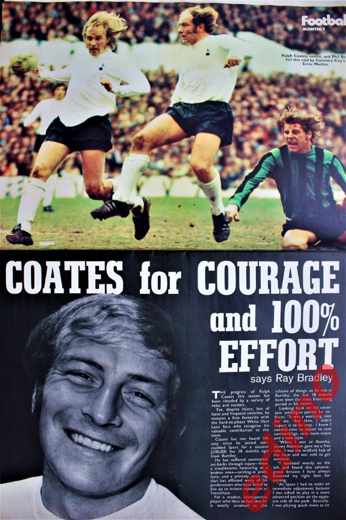 журнал Football montly Великобритания 1972 г. 6