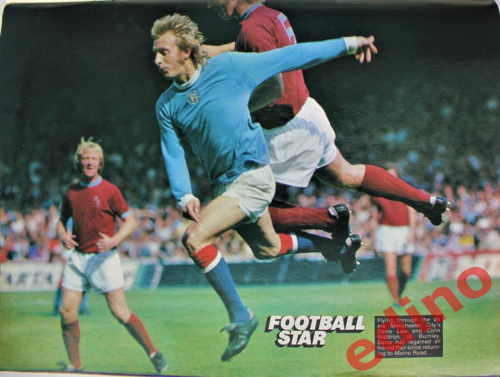 журнал FOOTBALL STAR Англия 1973 год. 5