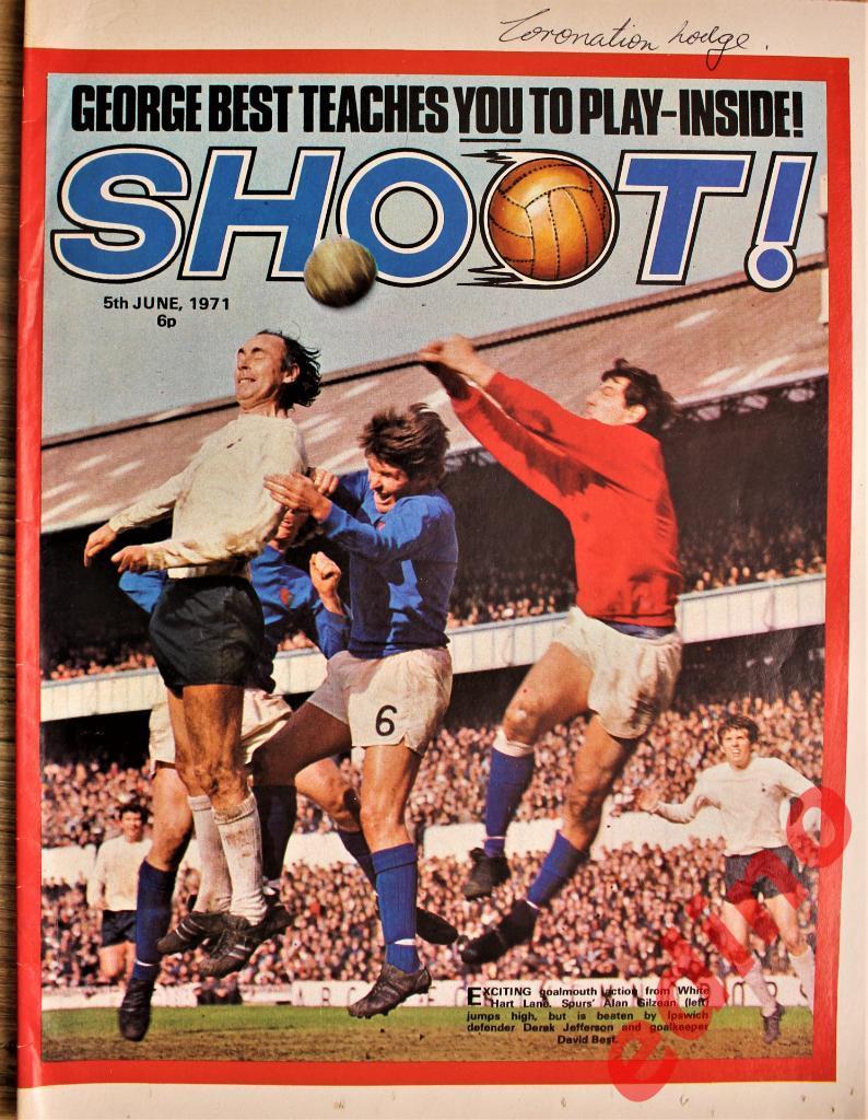 журнал SHOOT Англия 1971 год. Челси в обзоре