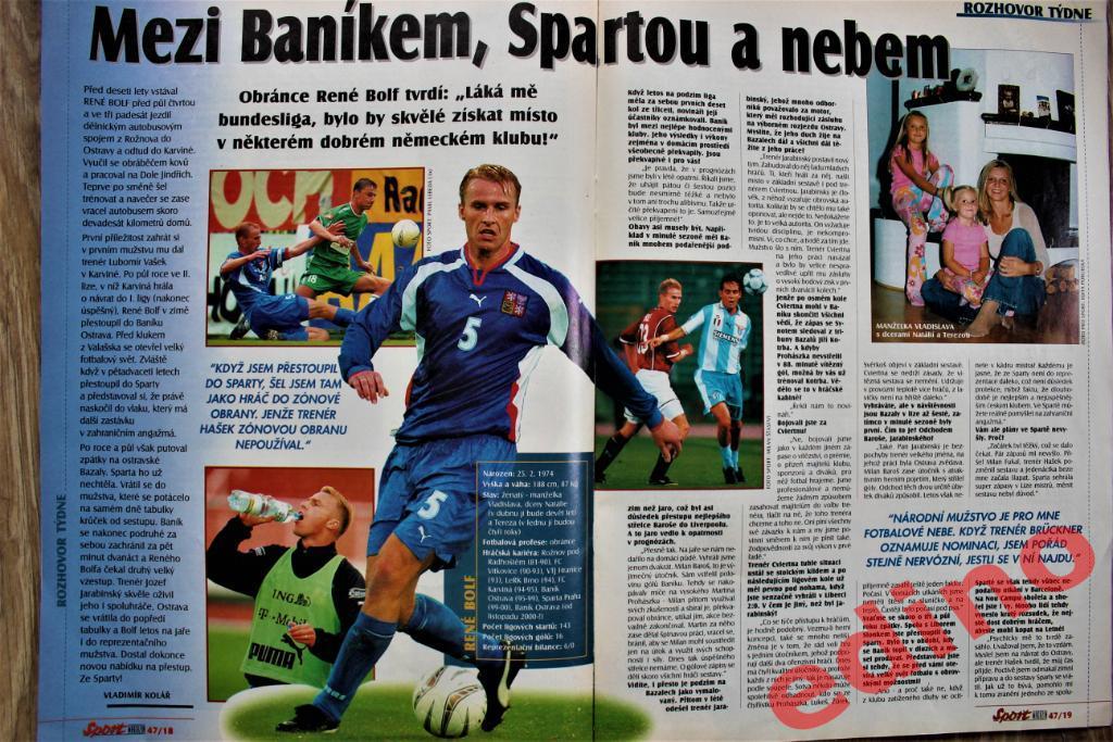 журналы Sport magazine/Спортивный магазин 2002 год. 1