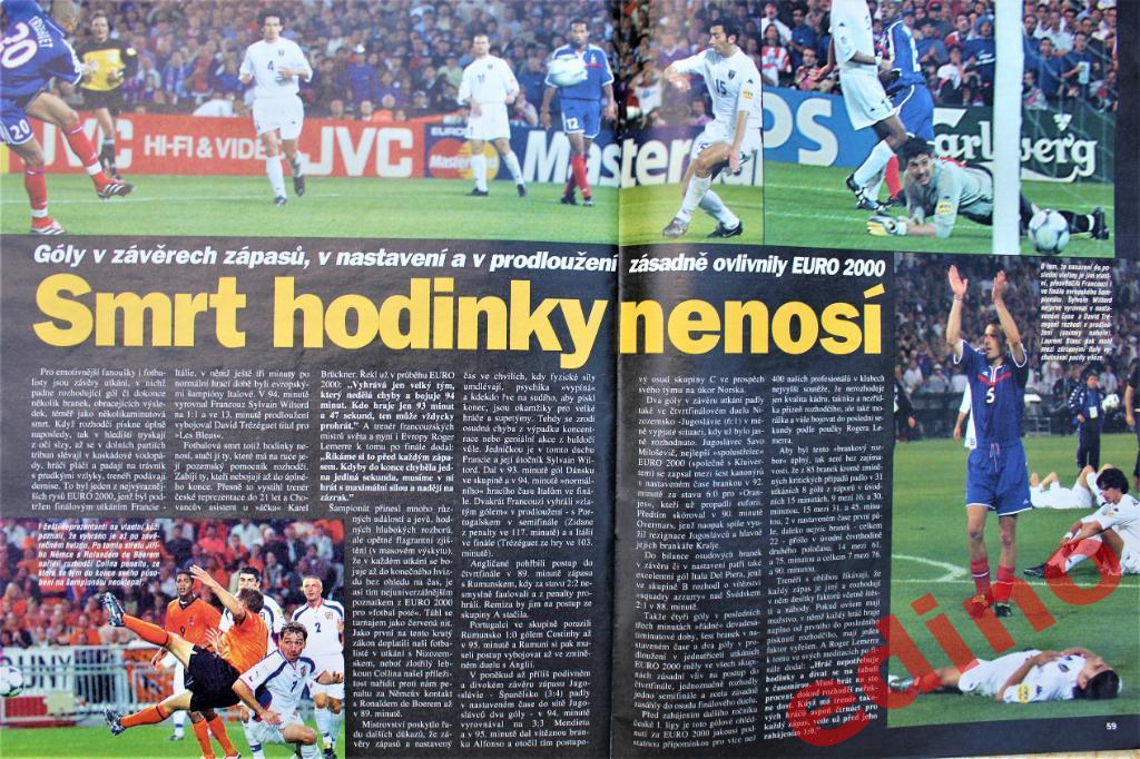 журнал Footbal Чехия 2000 г. 3