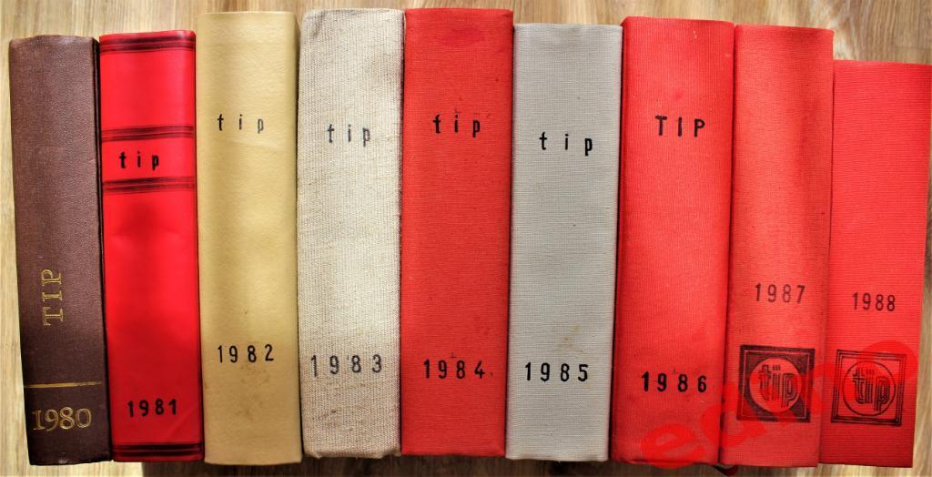журналы TIP Чехословакия 1986 г. включая спецвыпуск 4