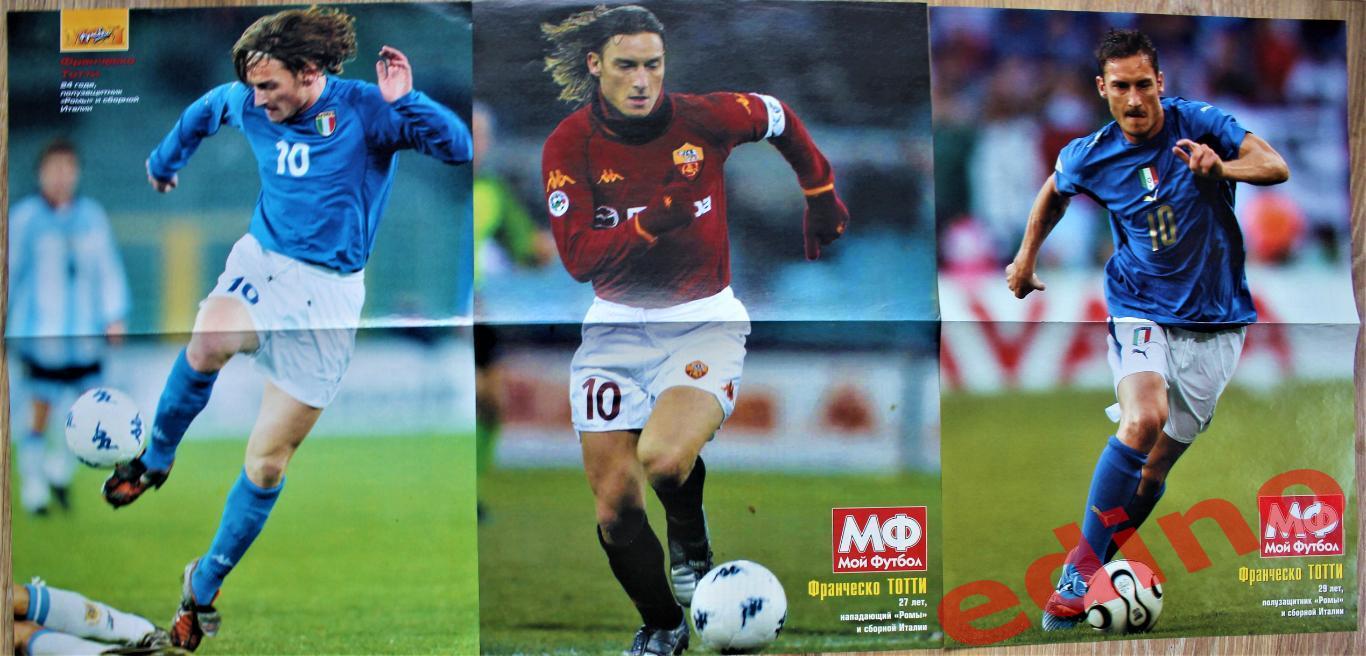 журнал Мой футбол Италия Постеры Игроки 1