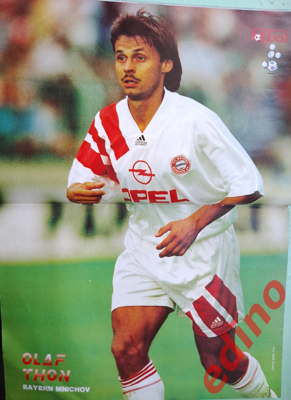 журнал Fotbal Чехия 1993 Айнтрахт/Марадона 1