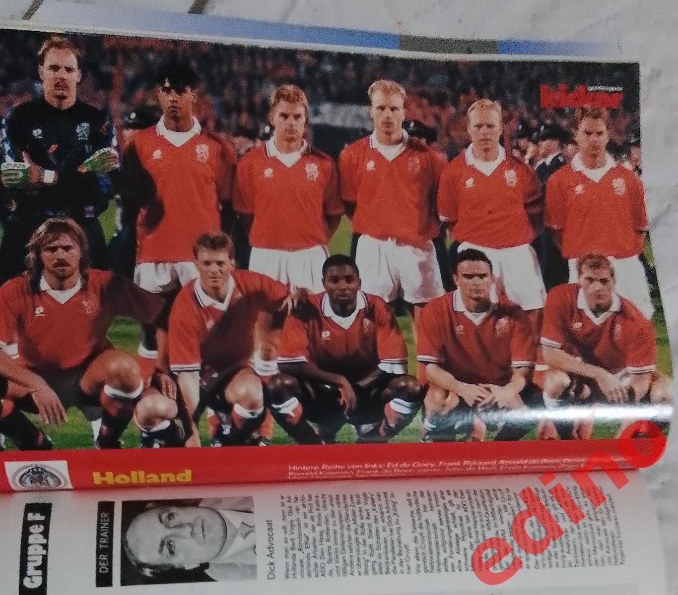 журнал Kicker Чемпионат Мира 1994 2