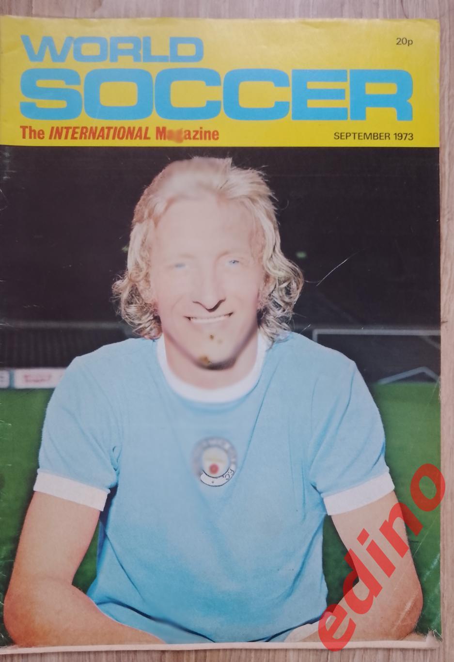 журналы world soccer 1973г. Престон/Эвертон