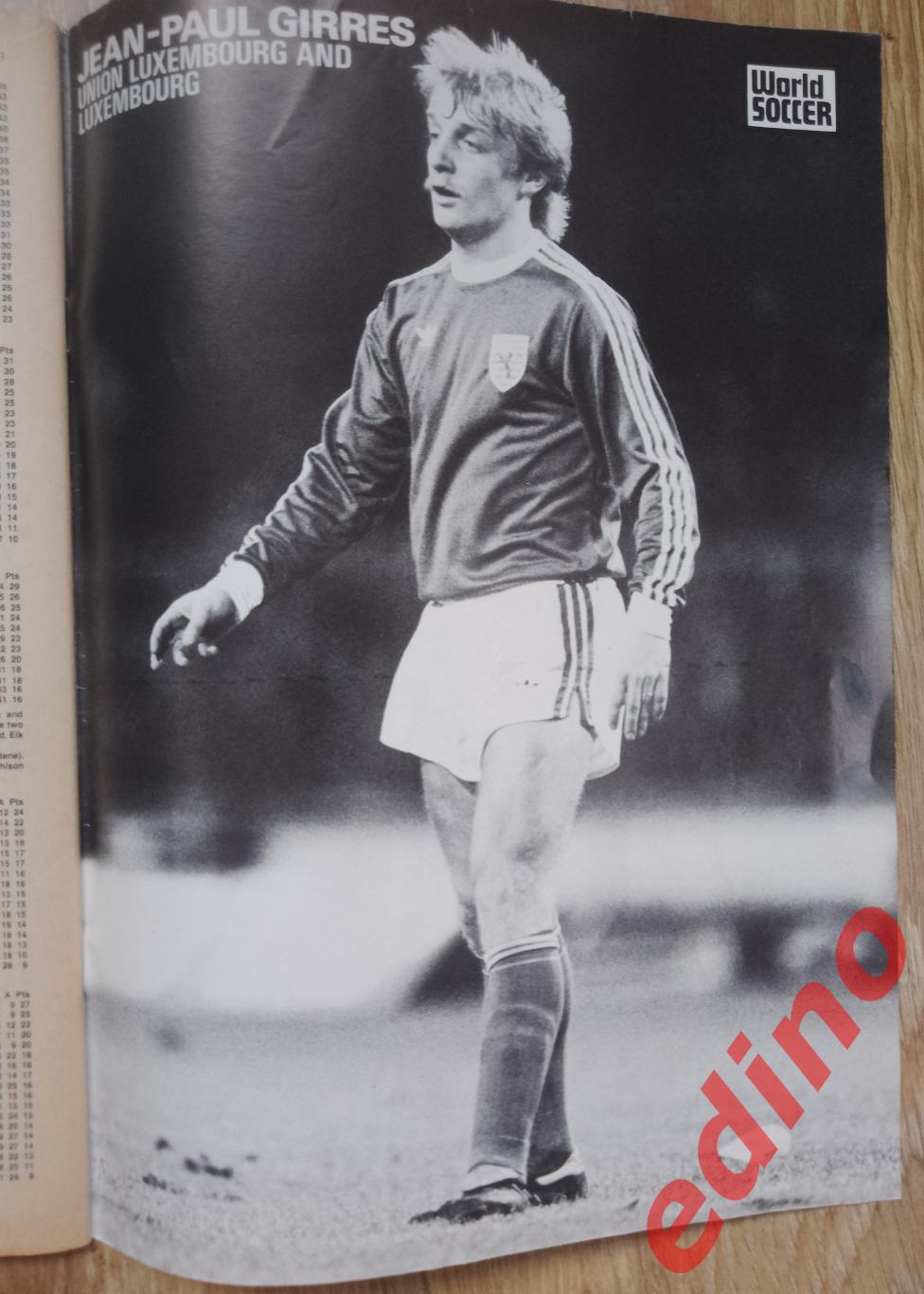 журналы world soccer 1983г. 2