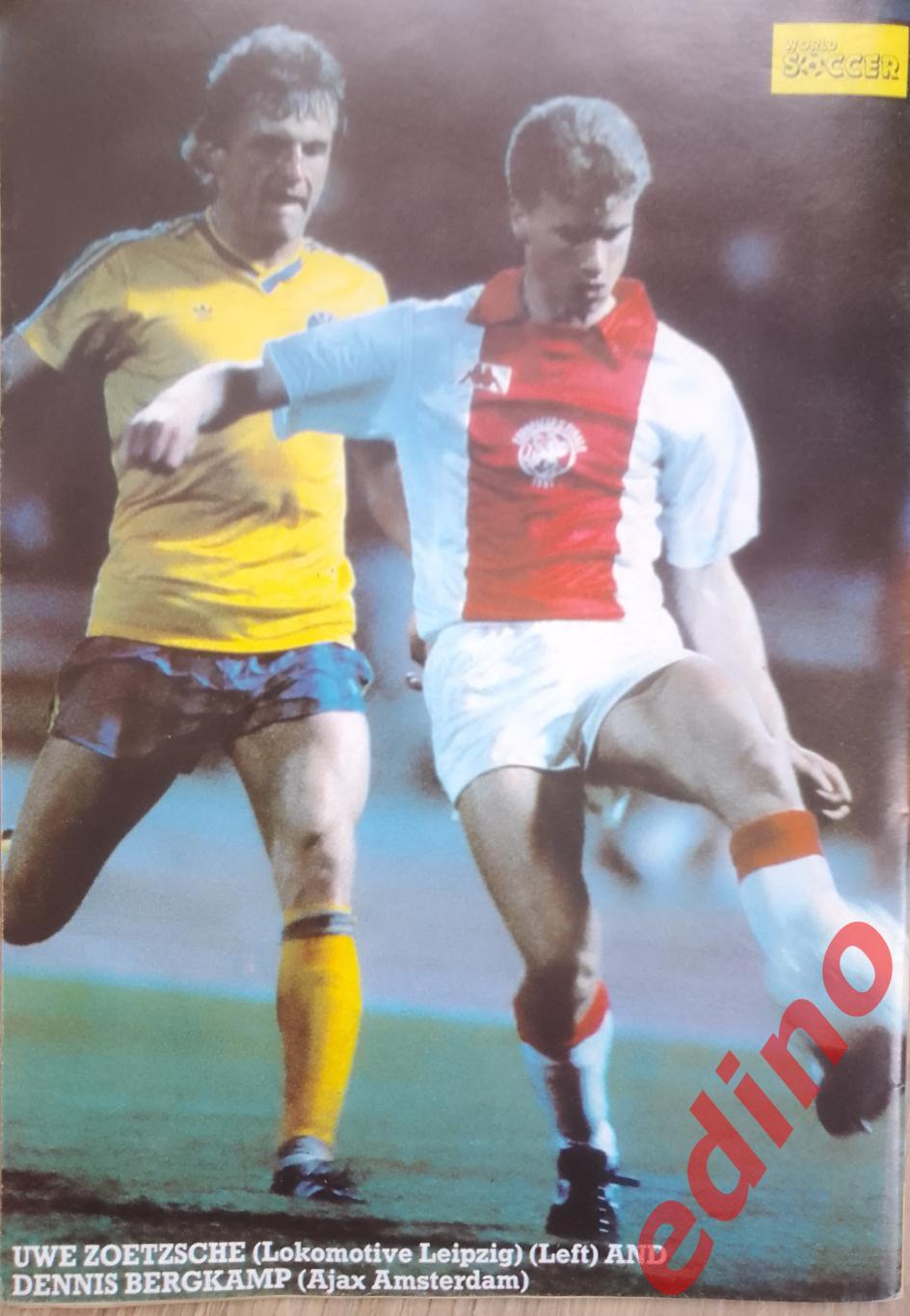 журналы world soccer 1987г. Финалы еврокубков 2