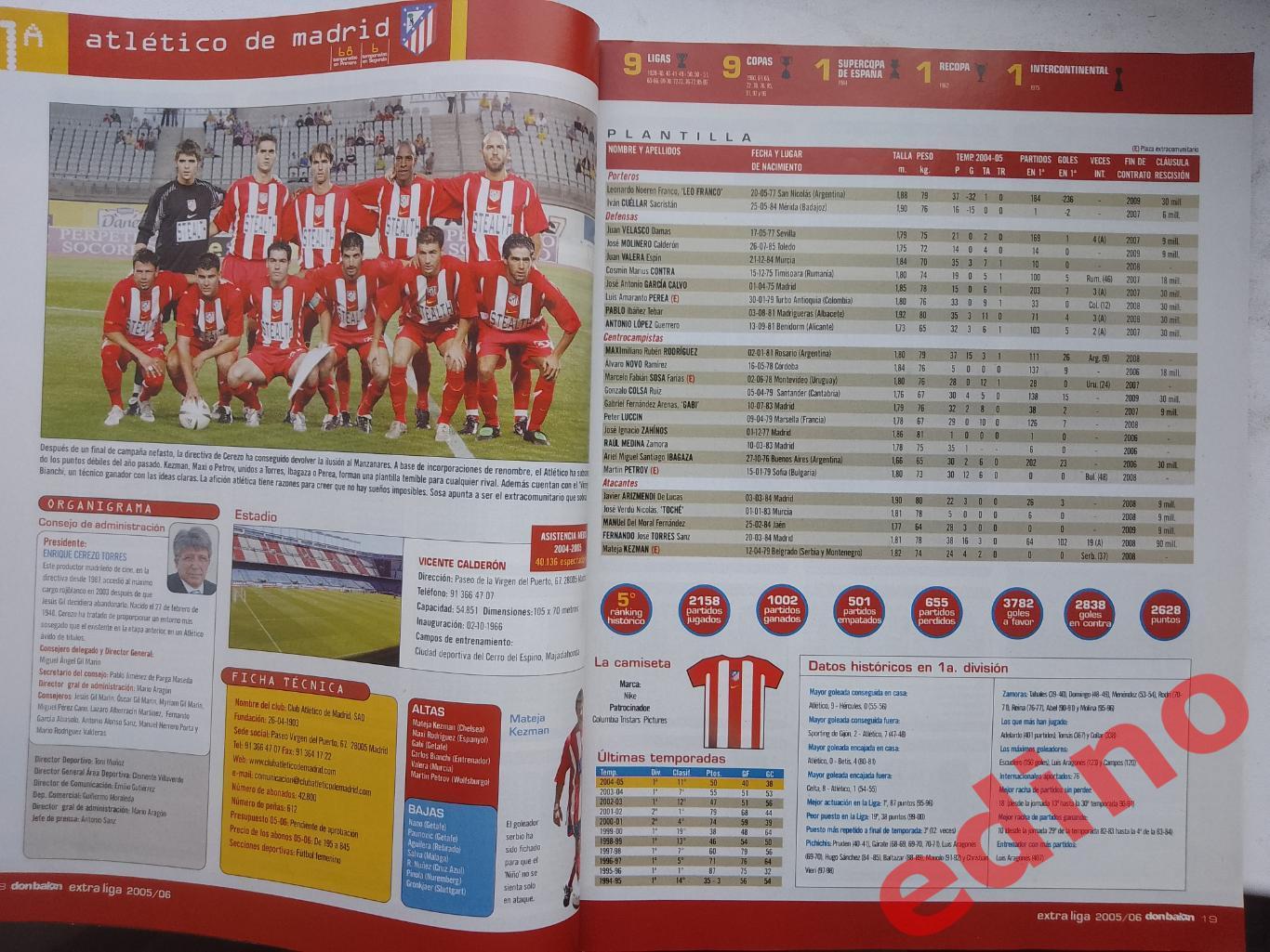 журналы extra Liga 2005/2006 г. 1