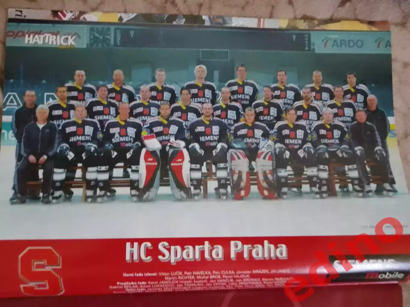 журнал hattrickлига Чехии 2003/2004 хоккей 1