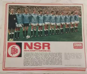 ФРГ чемпионЕвропы 1972 г.