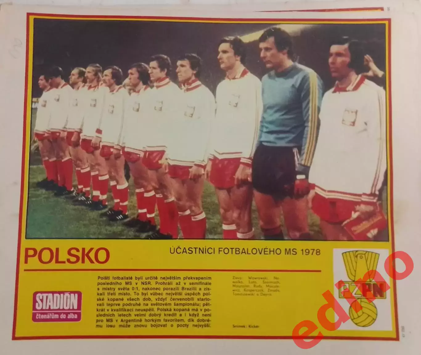 Польша участник чемпионата мира 1978