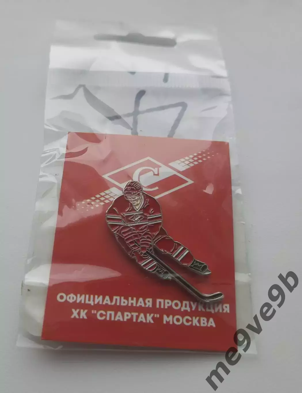 Официальный значок ХК Спартак Москва. Выпуск 2024 года