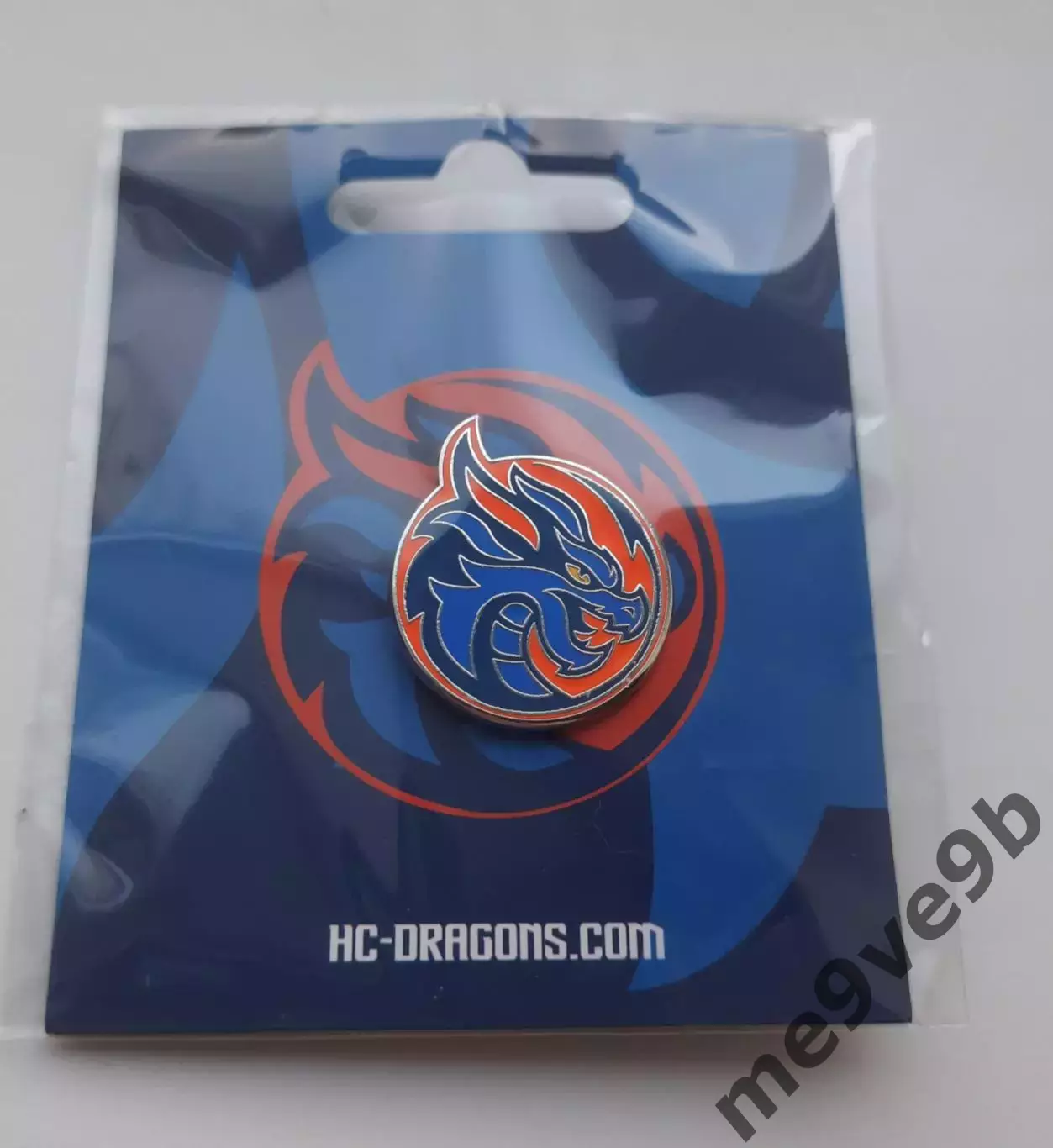 Официальный значок ХК Шанхай Дрэгонс Шанхай, Китай. Выпуск 2026 года