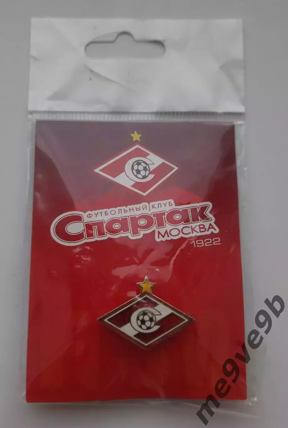 Официальный значок ФК Спартак Москва. Выпуск 2012 года