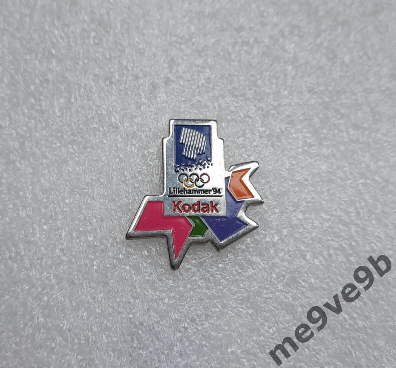 Официальный спонсорский значок Зимних Олимпийских игр Лиллехаммер-1994