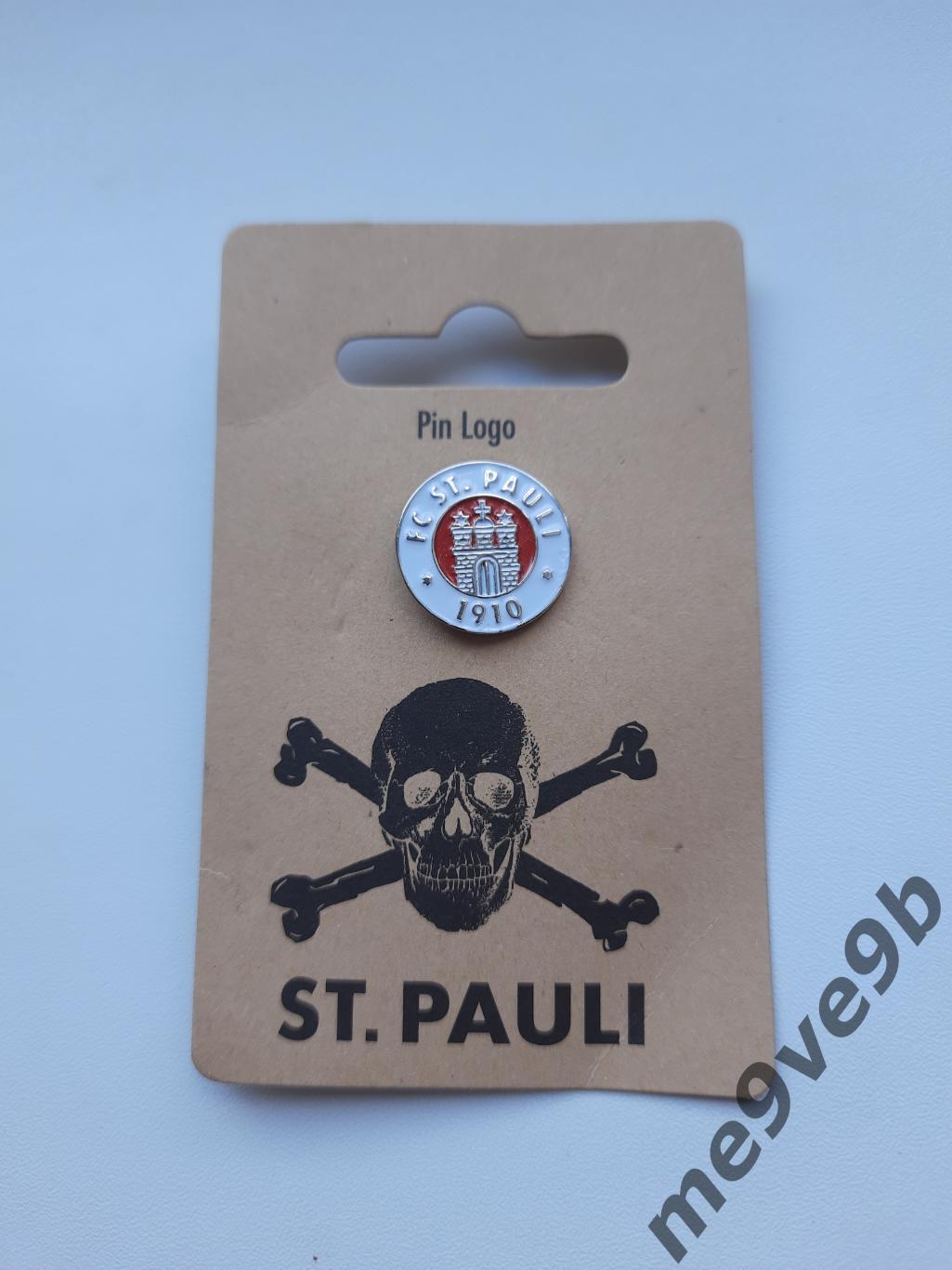 Официальный значок ФК Санкт-Паули Гамбург, Германия