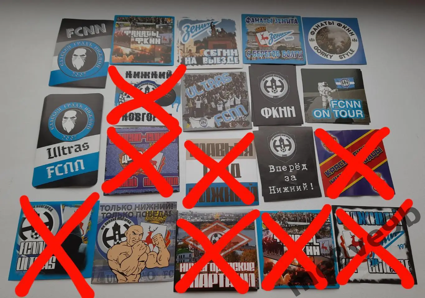 (2) стикеры ФК Нижний Новгород Нижний Новгород