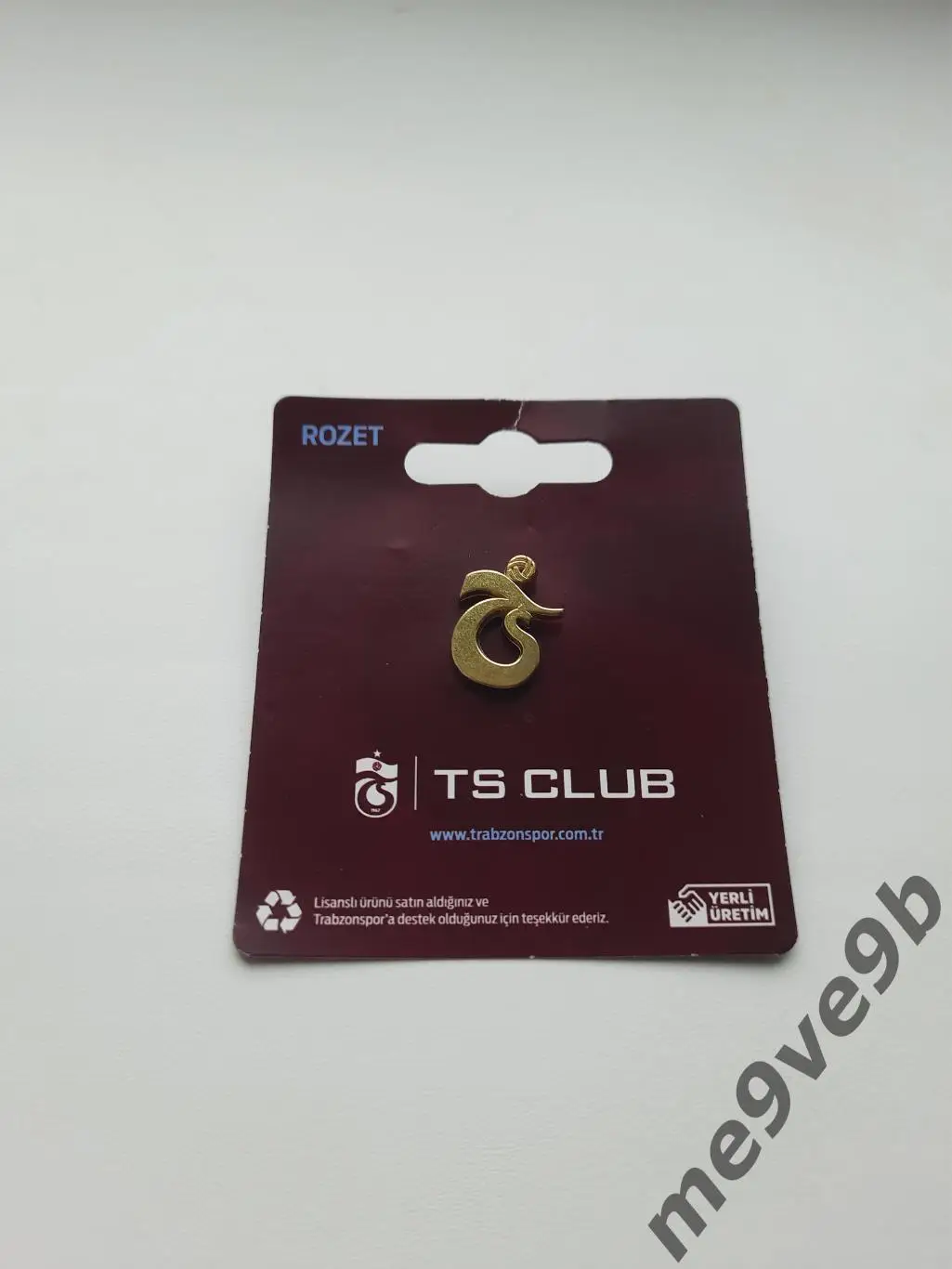 Официальный значок ФК Трабзонспор Трабзон, Турция