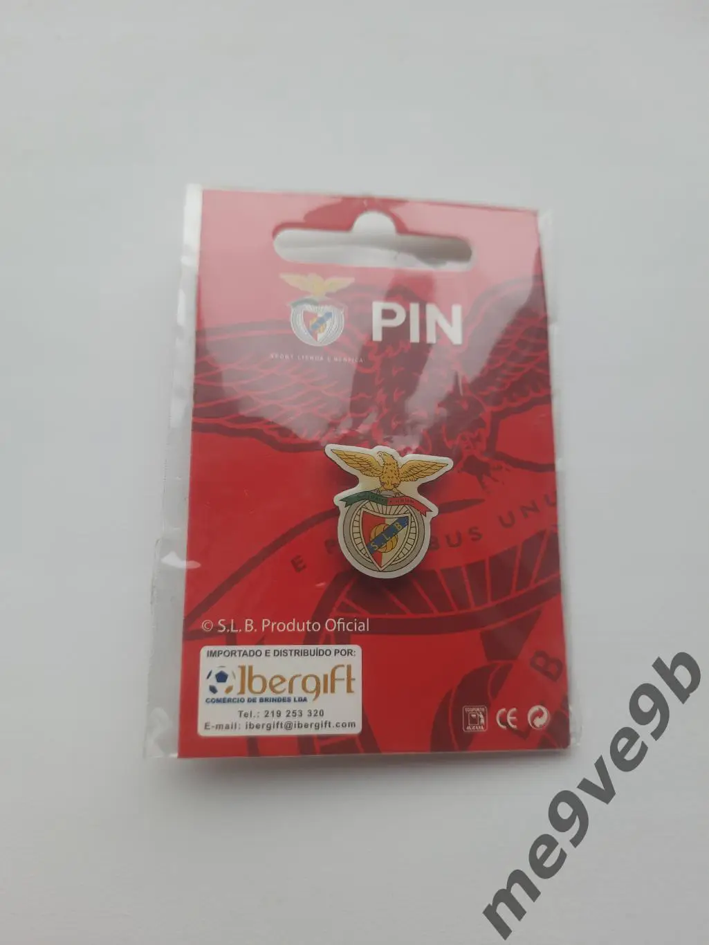 Официальный значок ФК Бенфика Лиссабон, Португалия