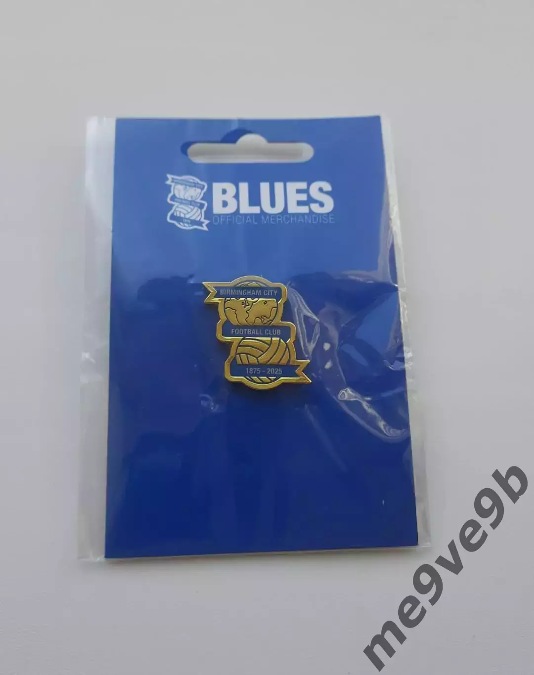 (2) Официальный значок ФК Бирмингем Сити Бирмингем, Англия. Выпуск 2025 года