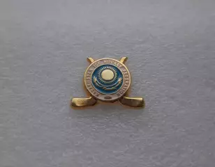 Официальный значок федерации хоккея Казахстана