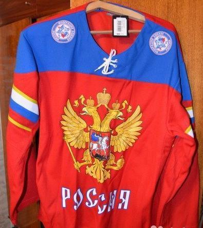 Фанатский хоккейный свитер сб.России