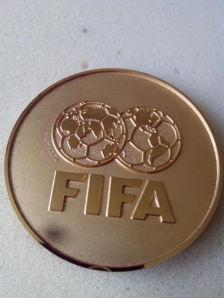 Футбол.Официальная медаль ФИФА. FUTSAL World Cup Бразилия 2008 2