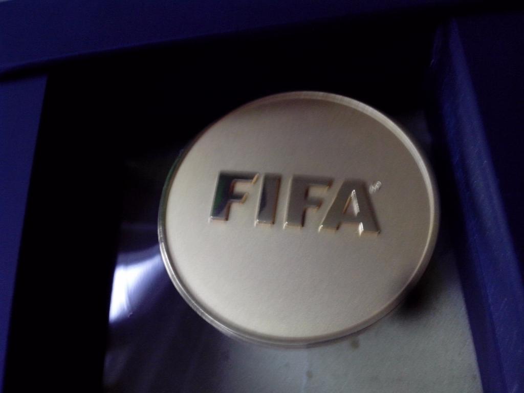 Футбол.Официальная медаль ФИФА. Beacn soccer World Cup.Португалия 2915 2