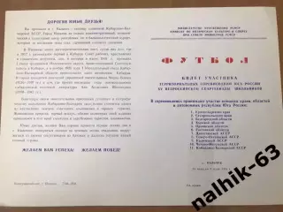 Ставрополь, Махачкала, Ростов, Грозный/Спартакиада школьников 1978 год