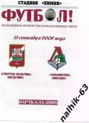 Спартак-д Нальчик-Локомотив-д Москва 2008 год альтернатива