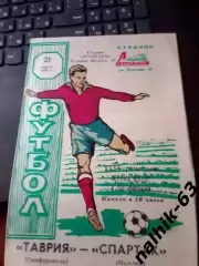 Таврия Симферополь - Спартак Нальчик 1976 год кубок СССР (1)