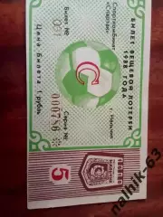 Спартак Нальчик 1988 год. Футбольная лотерея (1)