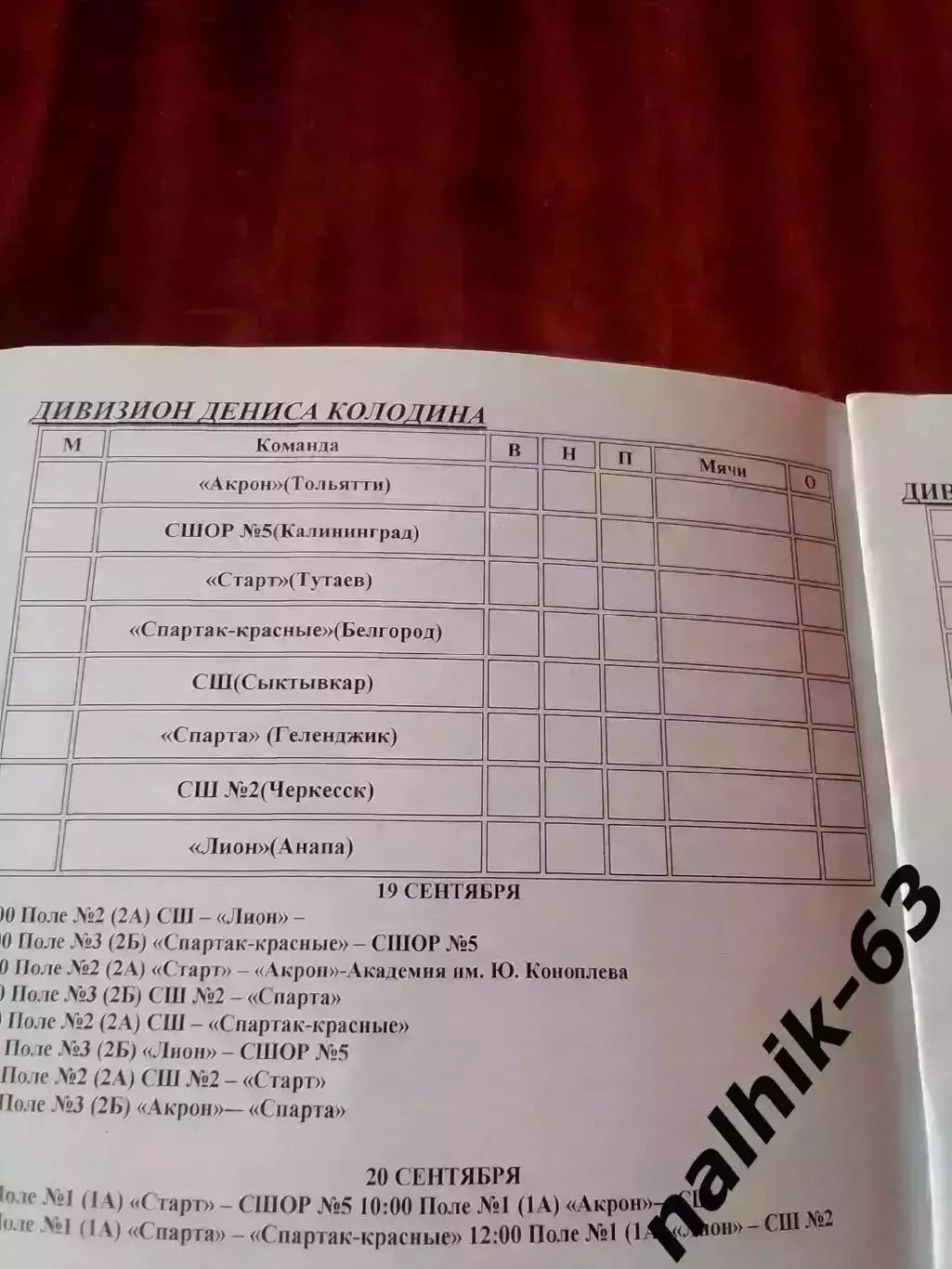 Волгоград, Калининград,Воронеж, Белгород. Владимир, Брянск\ДФЛ\Новороссийск 2024 1